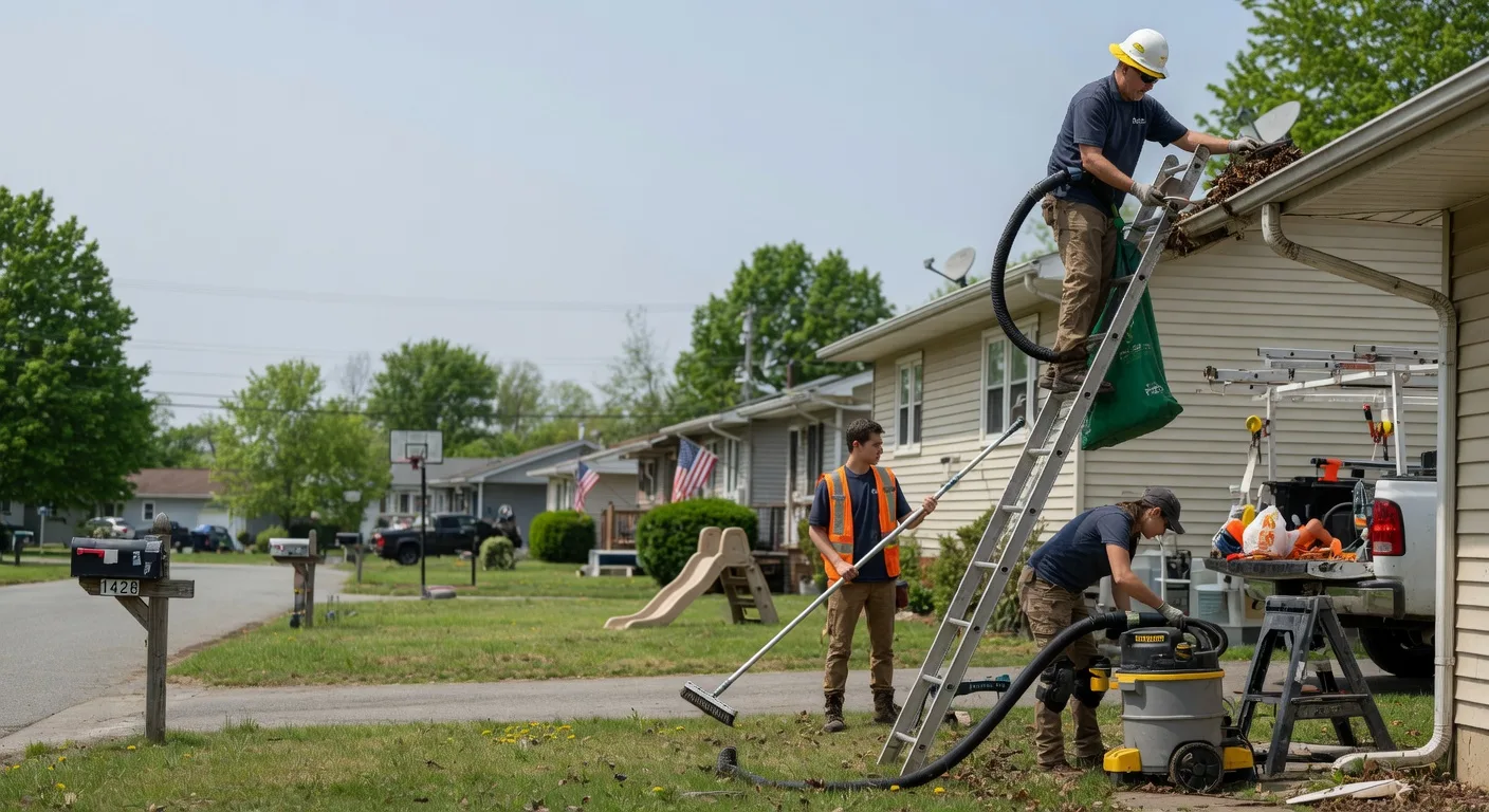 Gutter Installation in Flat Rock, IL near me